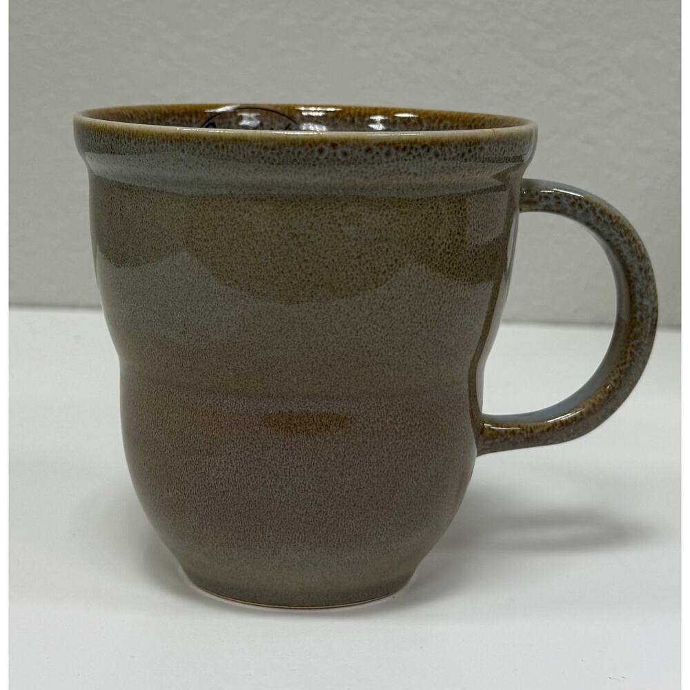 New Casa Stone by Casafina Slate Blue Coffee Mug. KT1320
